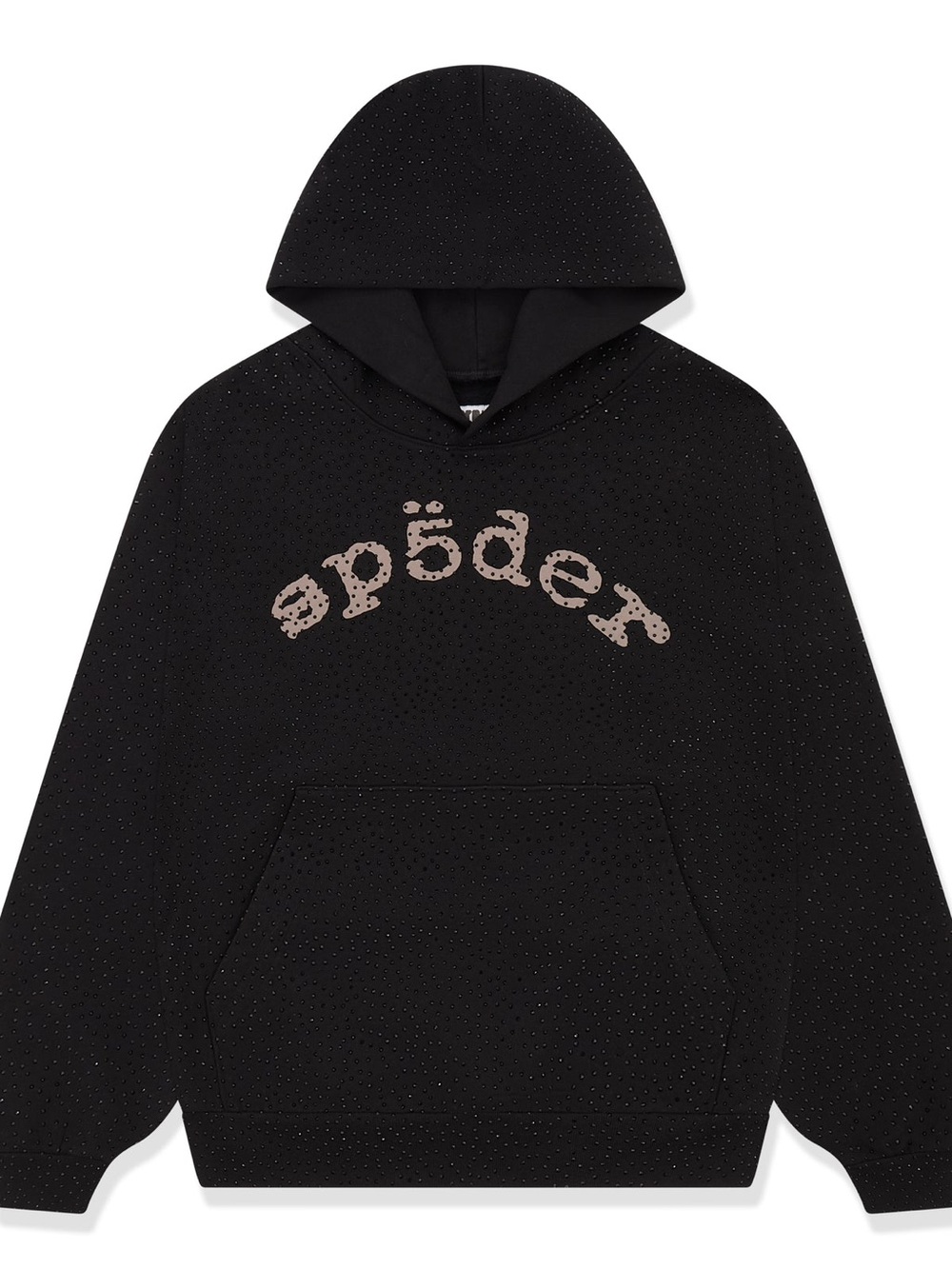 Sp5der black vvs diamond Hoodie - Men XL